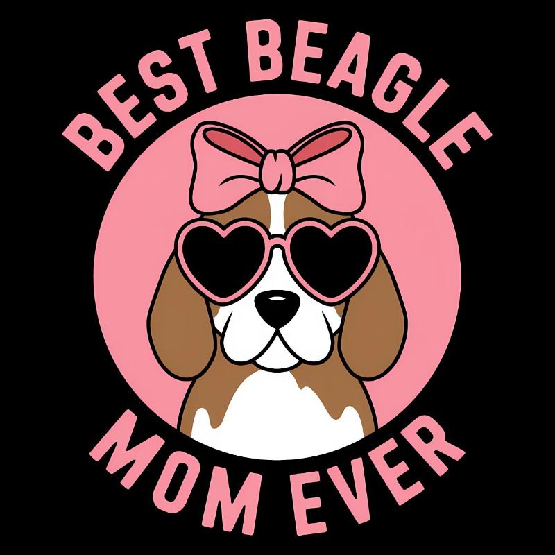 Beagle Mama Hund Mutter Lustiges Beagle Geschenk
