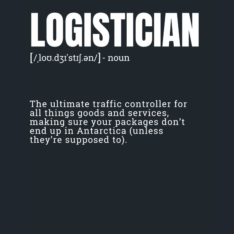 Logistics Traffic Controller Goods Packages Humor