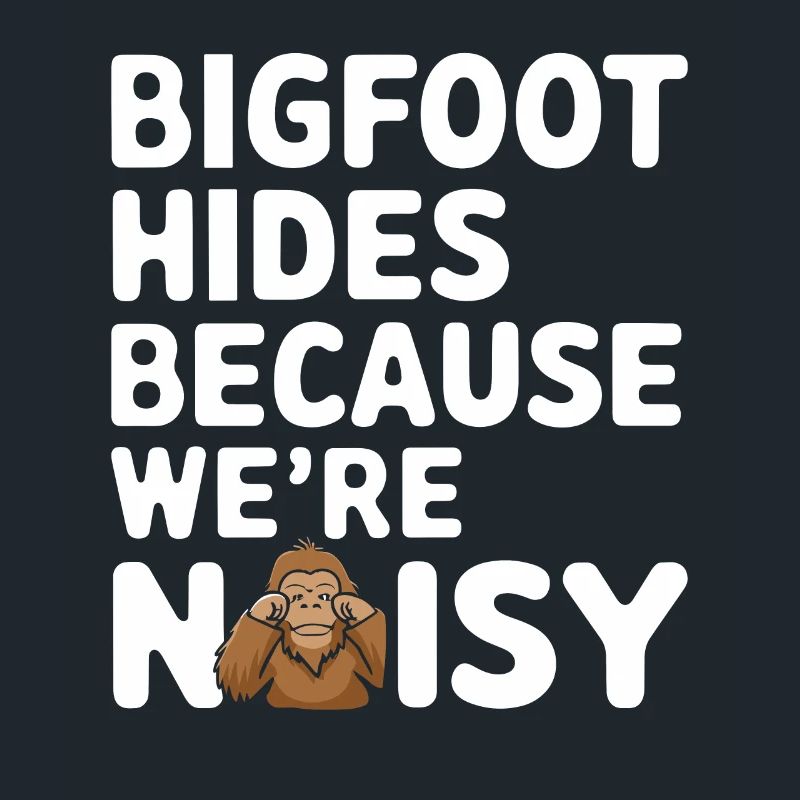 Bigfoot croyant Sasquatch Cryptide Créature de la forêt