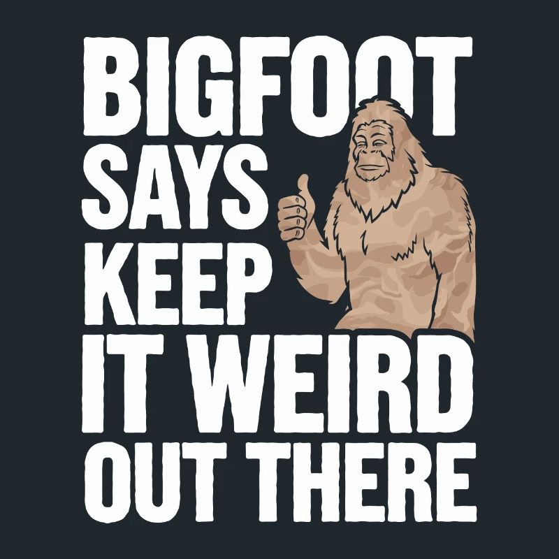 Bigfoot croyant Sasquatch Cryptide Créature de la forêt