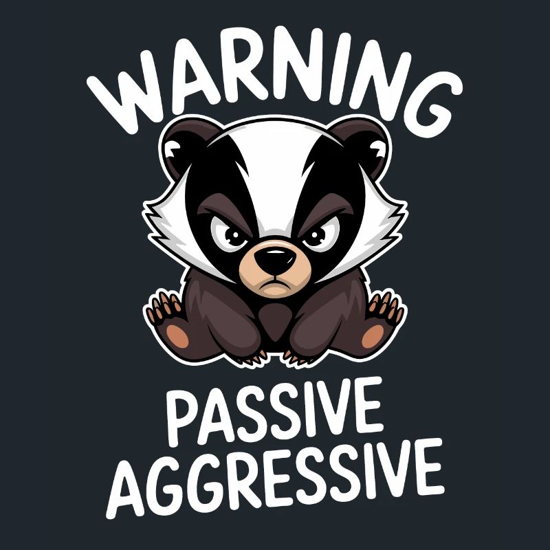 Warning Passive Aggressive Dachs