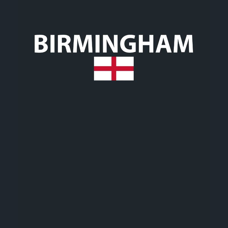 Birmingham Angleterre Drapeau anglais Anglais