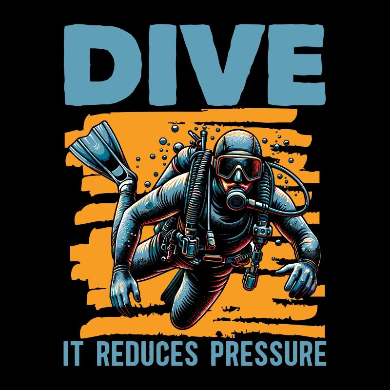 Scuba Diving Dive It Reduces Pressure Snorkeling