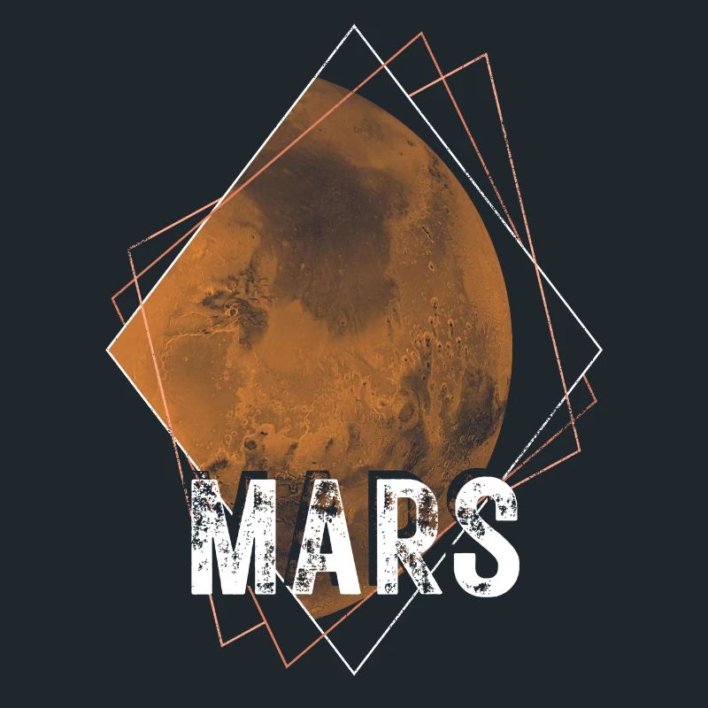 Mars, planète, système solaire