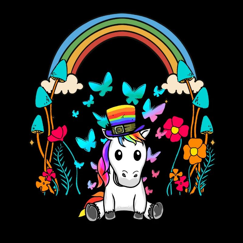 LGBT Regenbogen Regenbogenfahne Einhorn