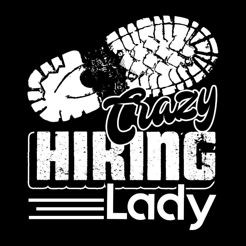 Crazy Hiking Lady