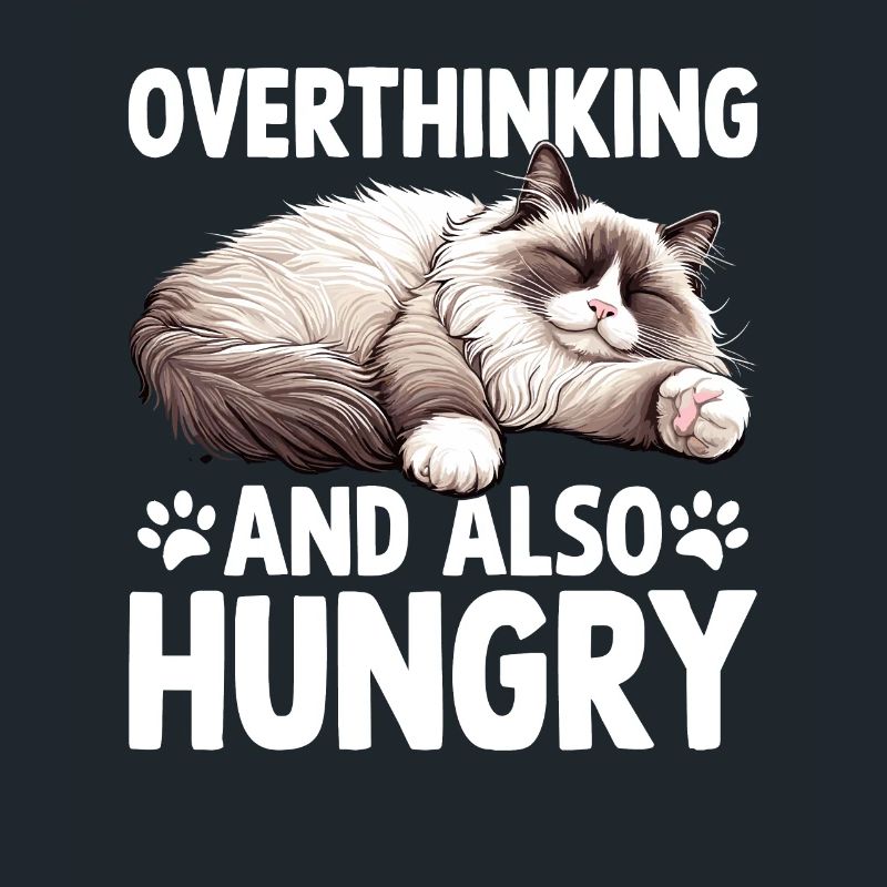 Overthinking And Also Hungry Ragdoll Lover Ragdoll