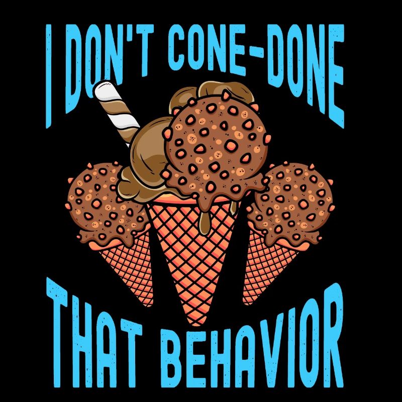 I Don't Cone-done Behavior Frosty Cream