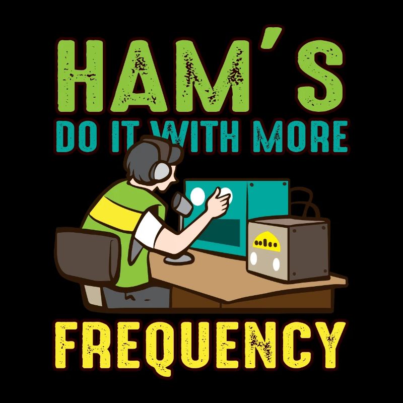 Radio Machen Sie es mit Frequenz Amateurfunk