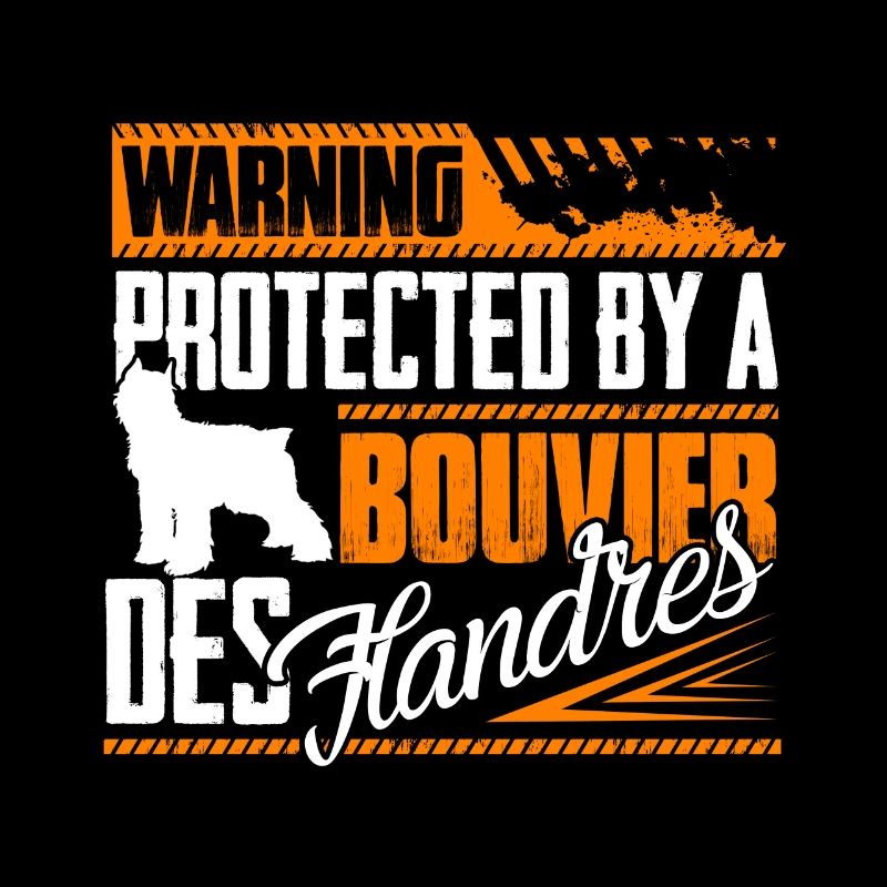 Protected By Bouvier Des Flandres