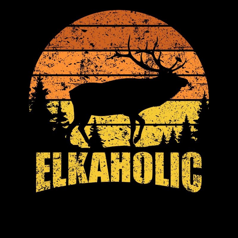Elchjagd Elkaholische Jäger