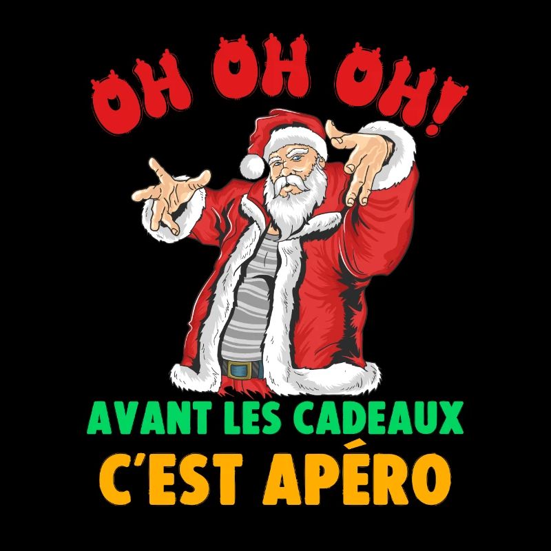 Ho Ho Ho Avant Les Cadeaux C'est Apéro