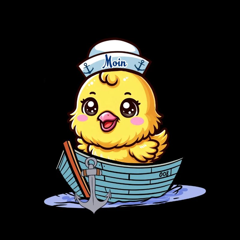 maritim Boot Seefahrt Küken Seemann