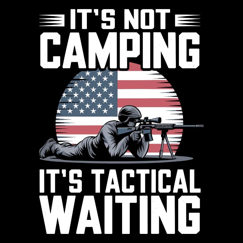 Ce n’est pas du camping C’est de l’attente tactique