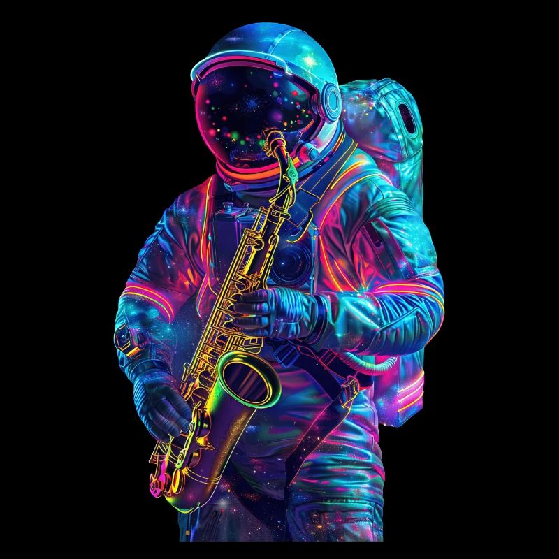 Saxophone astronaute