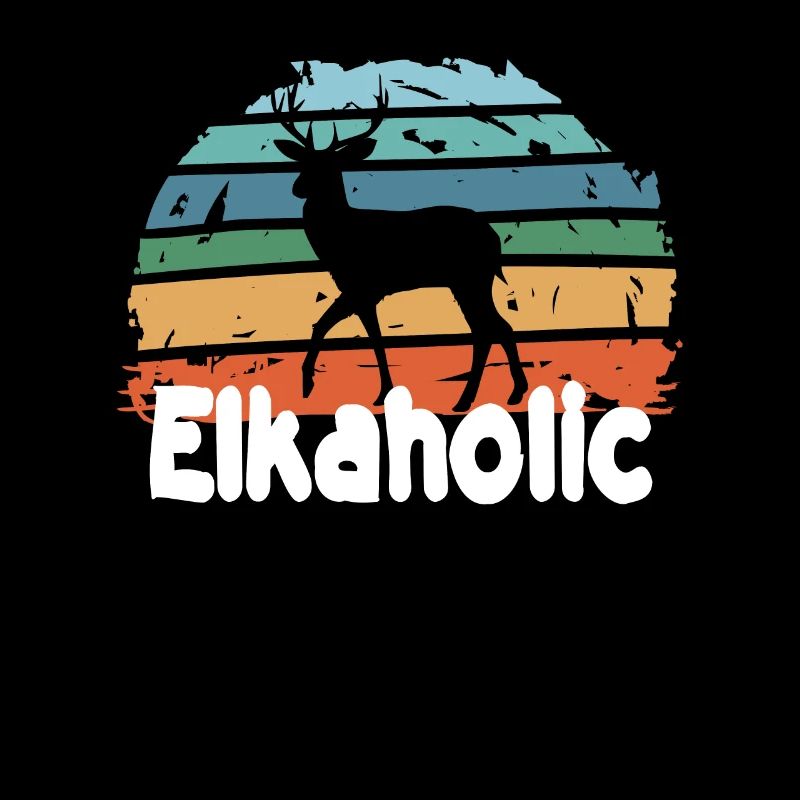 Elchjagd Elkaholische Jäger
