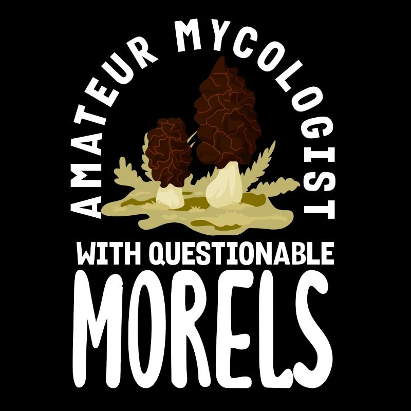 Cueilleurs de champignons aux morilles douteuses