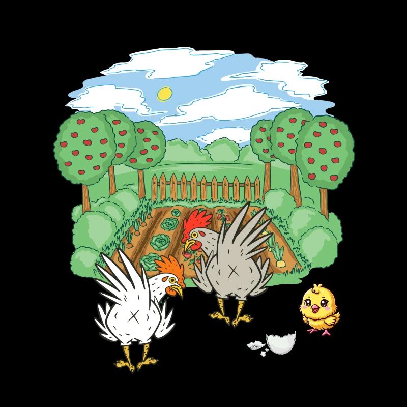 Garten Hobbygärtner Hühner Huhn Küken Eier