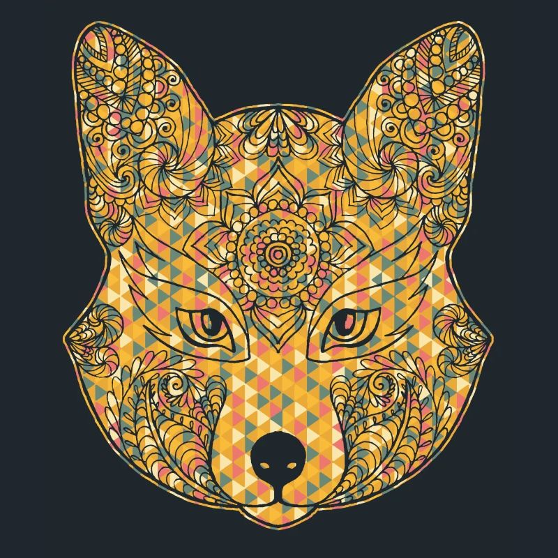 Fox Geometric Face
