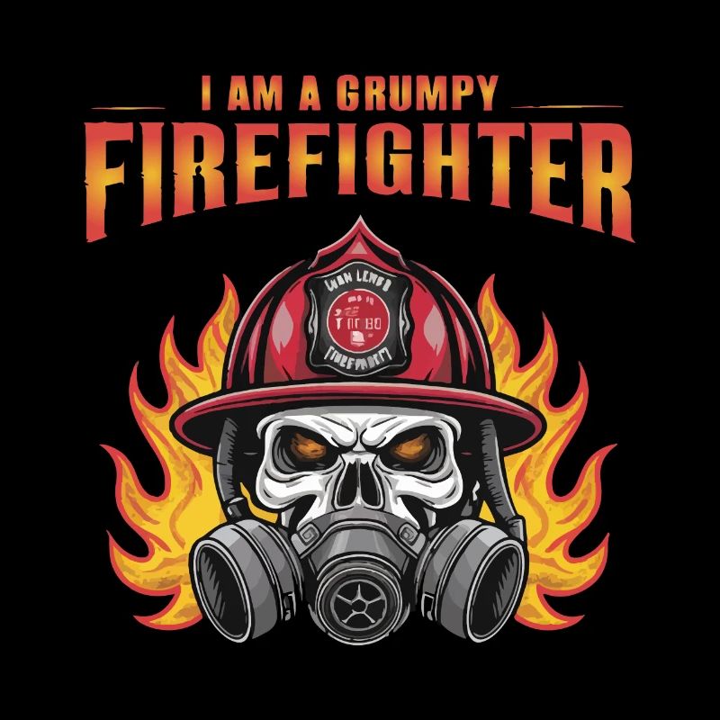 I AM A GRUMPY FIREFIGHTHER