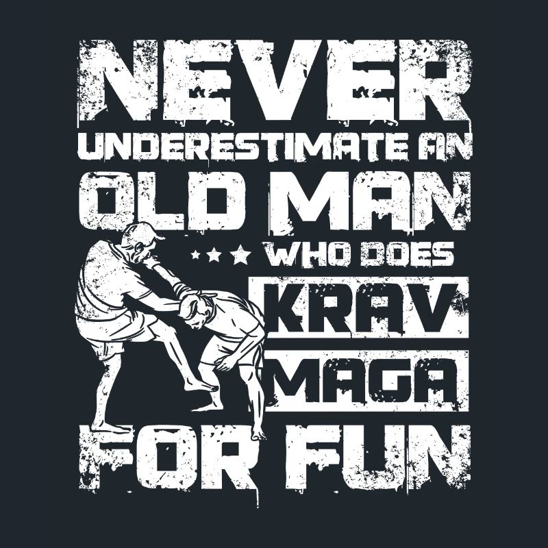 Never underestimate an old man who does krav maga
