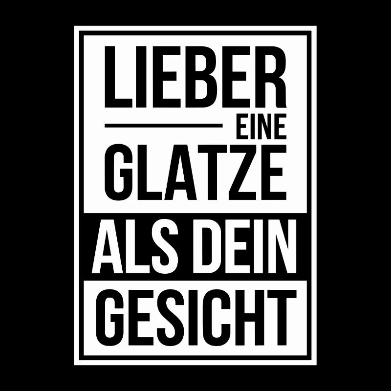 Frisur Glatze Haarausfall, Glatzenträger