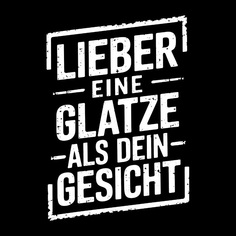 Frisur Glatze Haarausfall, Glatzenträger