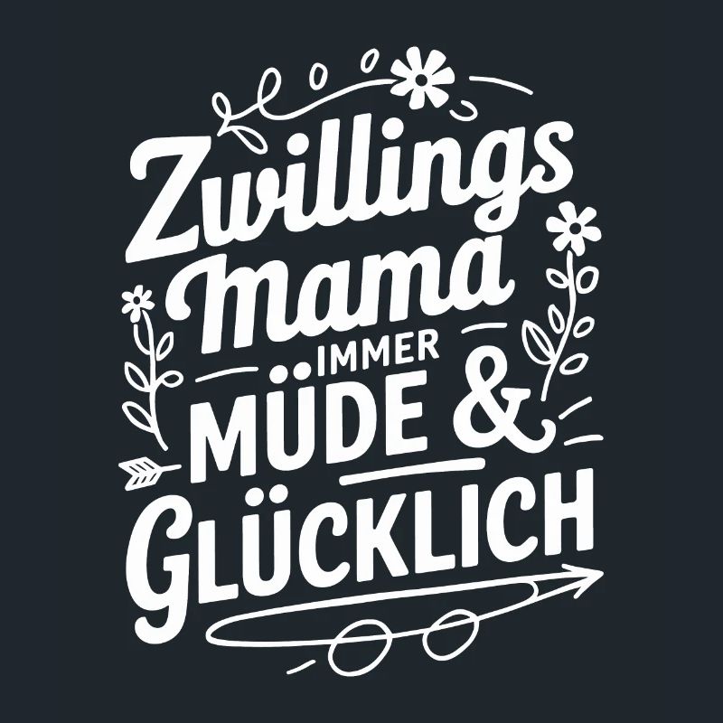 Zwillingsmama Zwillings Mutter, Mama von Zwillinge
