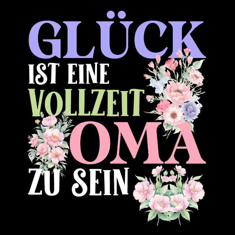 Omi GLÜCK IST EINE VOLLZEIT OMA ZU SEIN Geburtstag