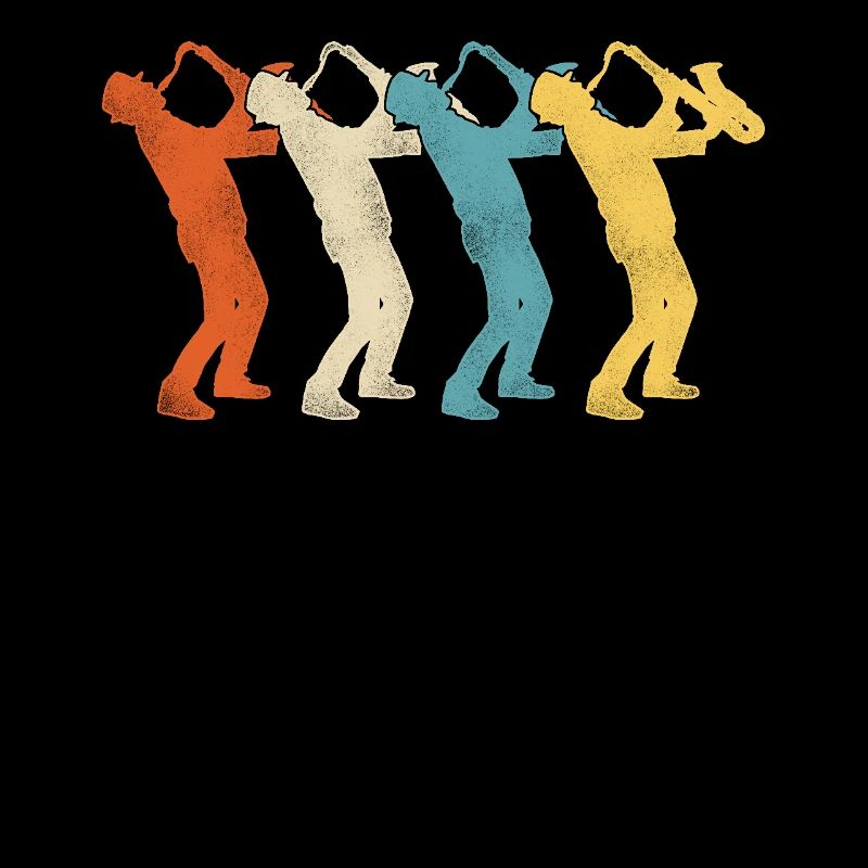 Saxophone Retro Vintage