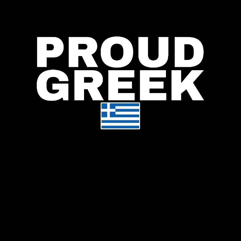 Fier grec Grèce Drapeau grec