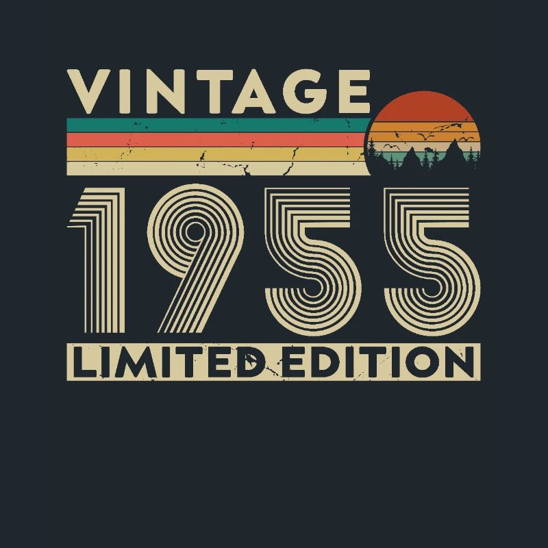 1955 Vintage Retro Jubiläumsgeschenk