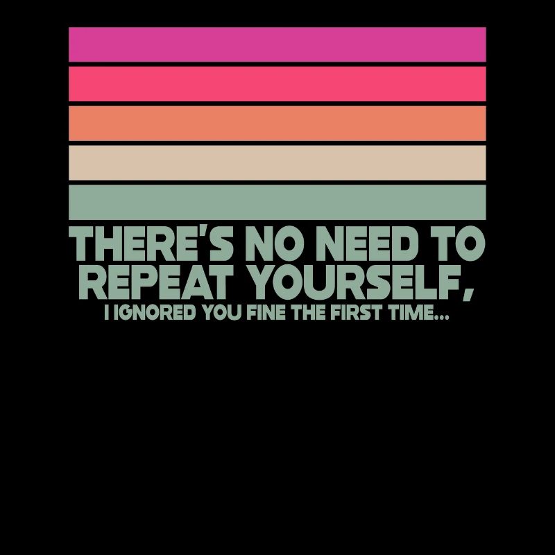 Il n’est pas nécessaire de se répéter