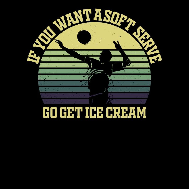 Wenn Sie ein Softeis wollen, holen Sie sich Eis