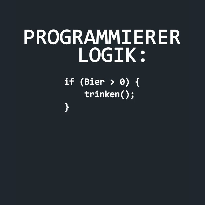Programmeur Logique Informatique Programmeur Boire de la Bière