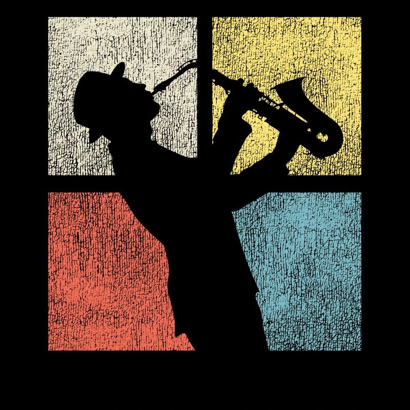 Saxophone Retro Vintage