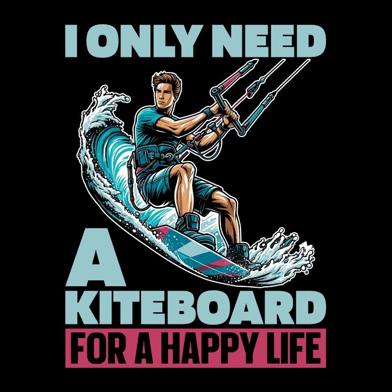 Kitesurf Je n’ai besoin que d’un kitesurf Surf