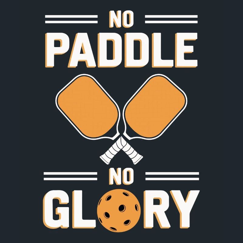 Drôle de pickleball Spurch No Paddle No Glory