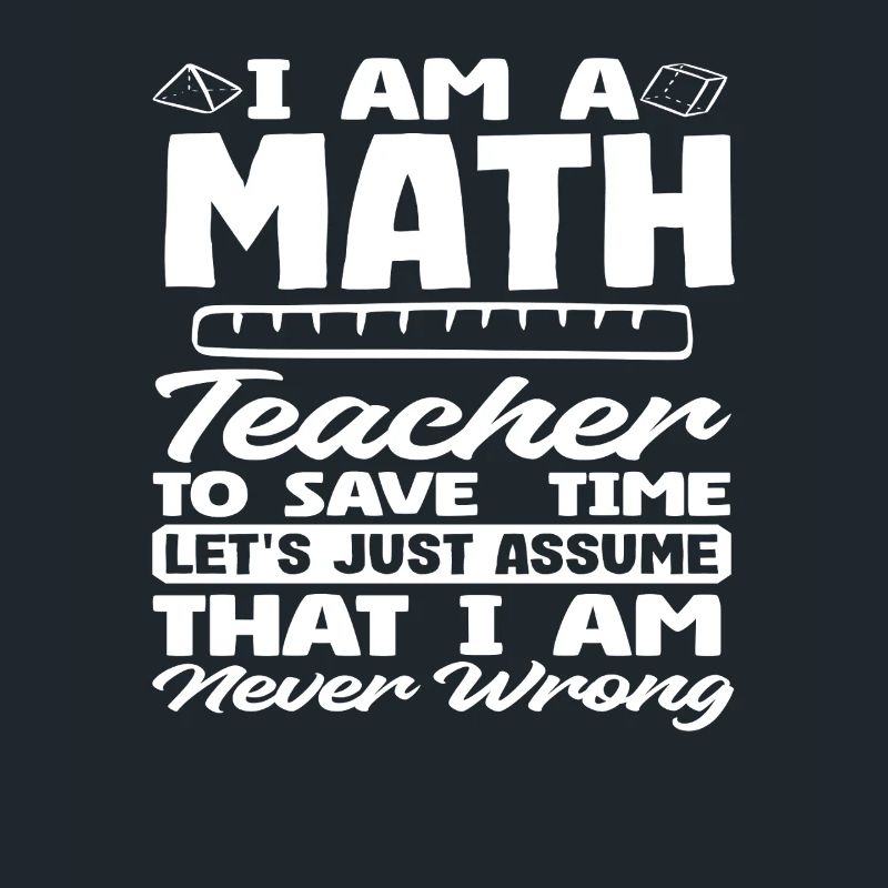 Math Teacher Math Gift