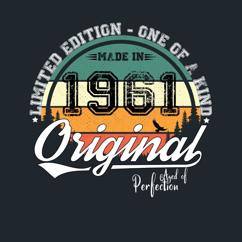 1961 Vintage Retro Geburtstagsgeschenk