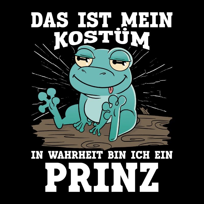 Froschkostüm DAS IST MEIN KOSTÜM BIN EIN PRINZ