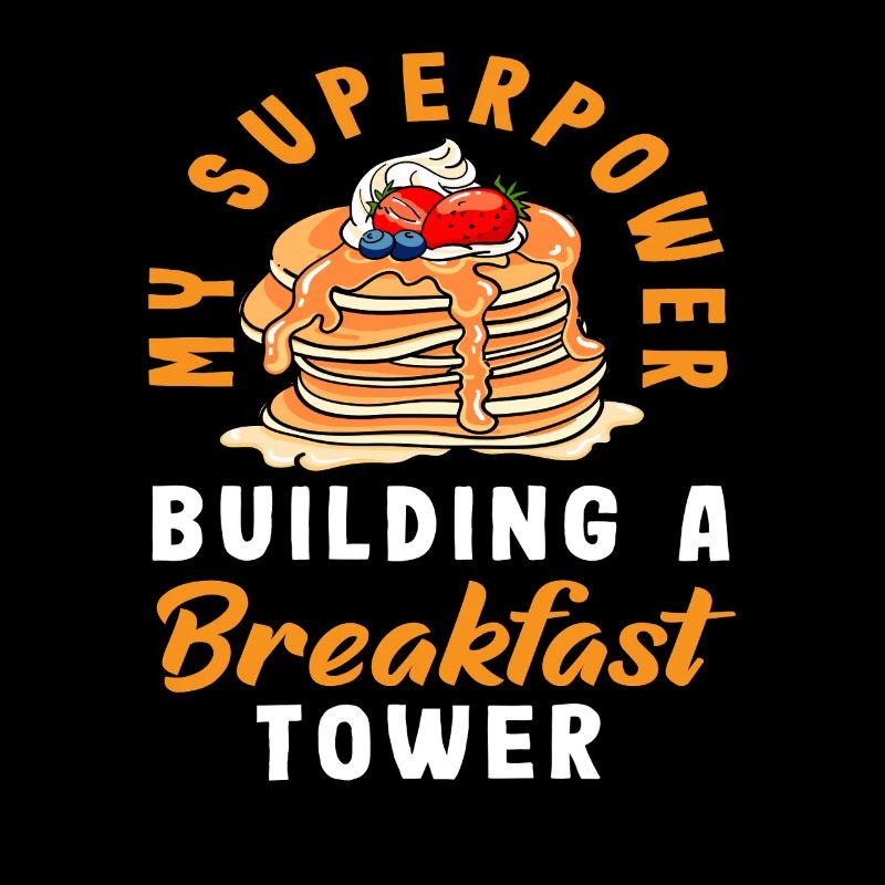 Crêpes My Superpower Breakfast Tower