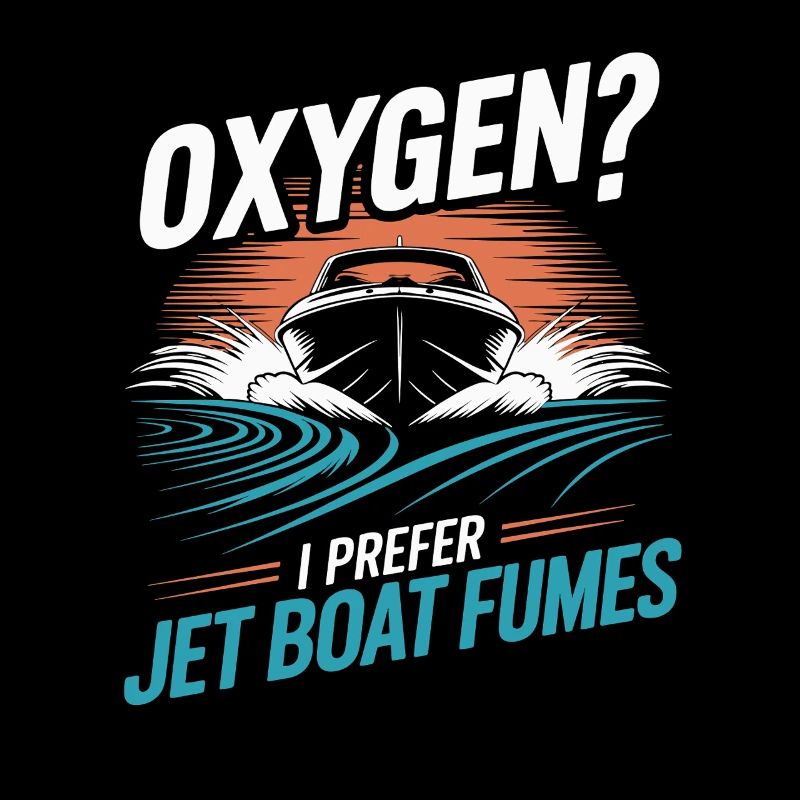 Oxygène? Je préfère les gaz d’échappement des bateaux à réaction pour