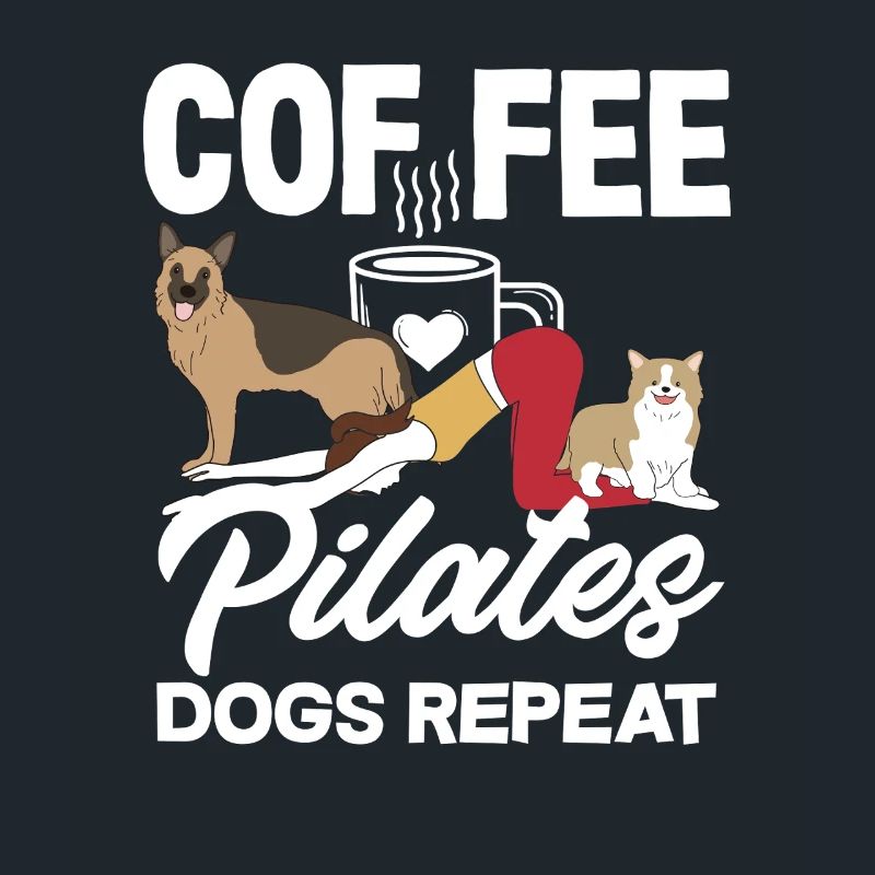 Pilates Café Chiens Répéter Fun