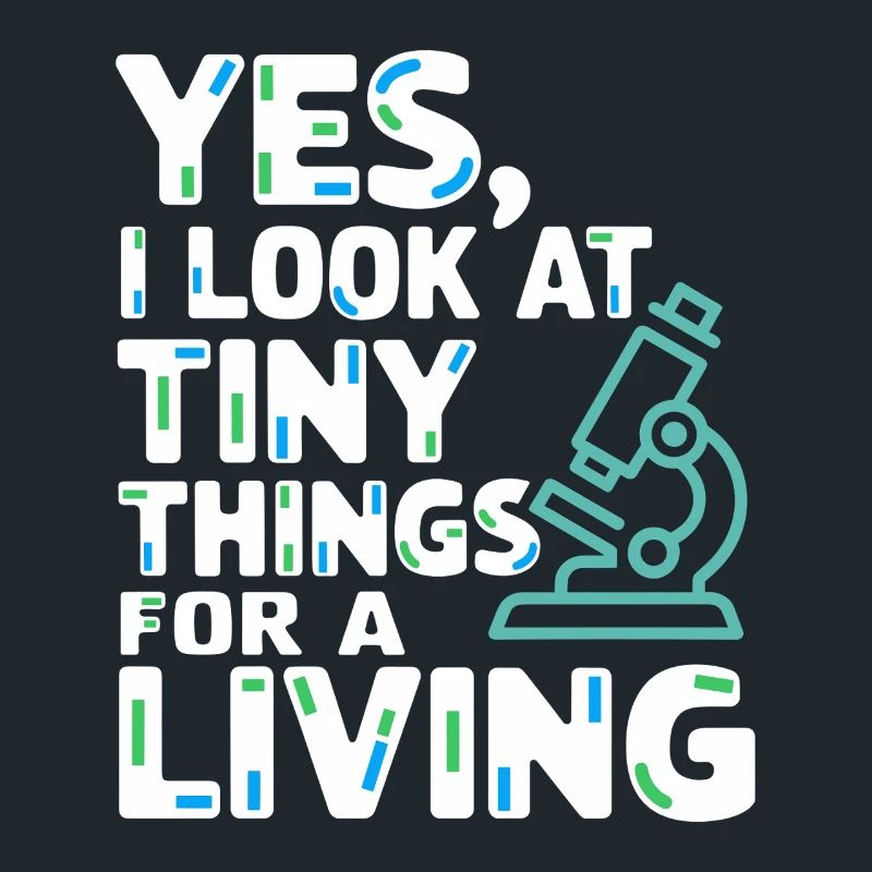 Microscope Enthusiast Lab Technician Science