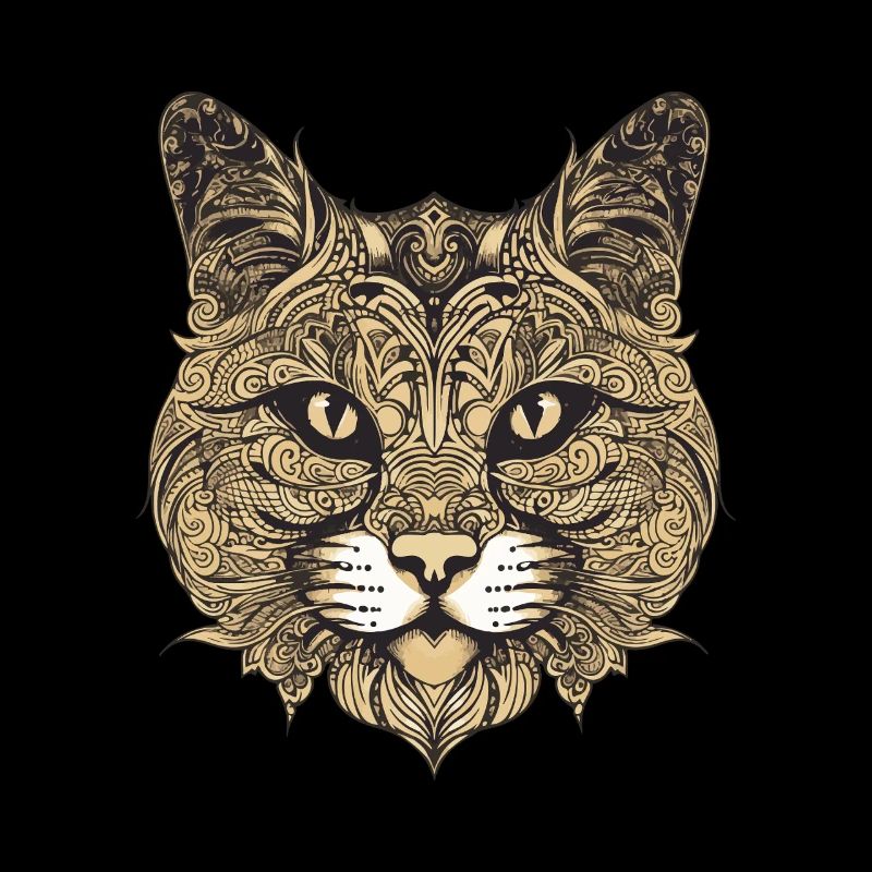 Katze Portrait Kopf
