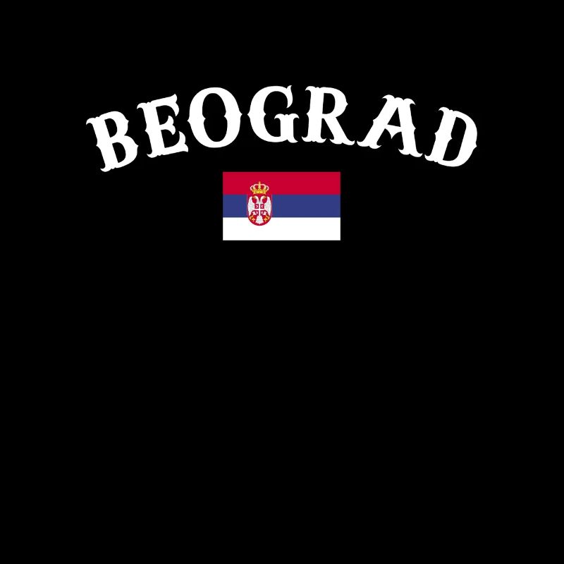 Beograd Belgrade Serbien Serbische Flagge Serbe