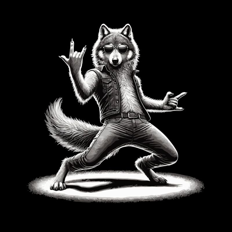 Rockiger Wolf – Cool & Wild