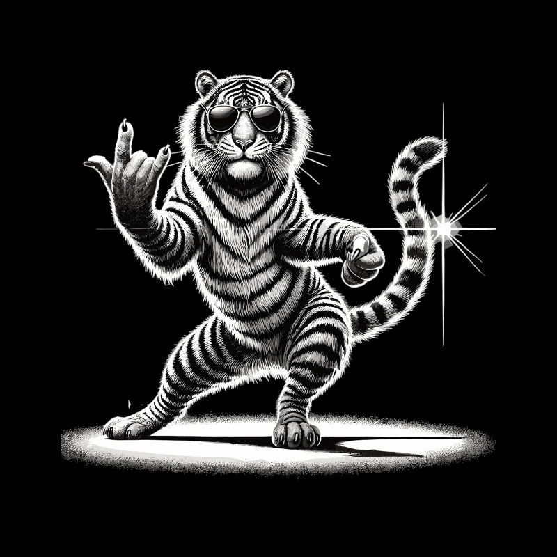 Tigre à bascule – Wild & Cool