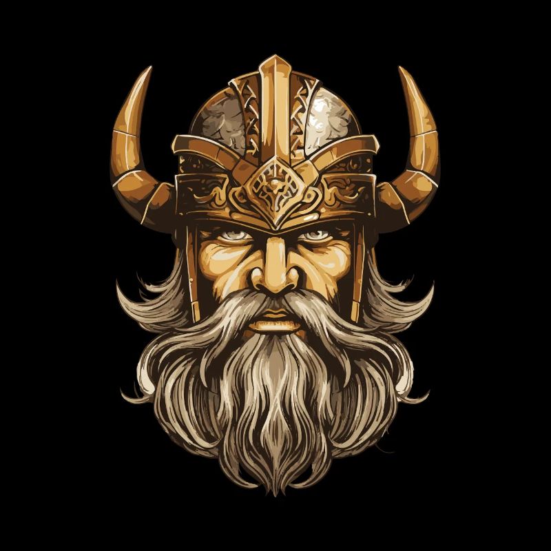 Wikinger Krieger Valhalla Odin